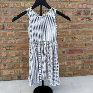 Dot Dot Smile Black and White Polka Dot Dress